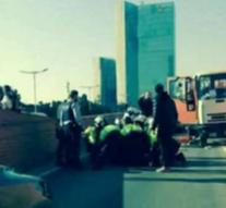 Spanish police kills trucker