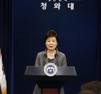 Split in party president South Korea