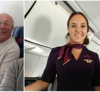 Stewardess must work: Father will travel Christmas