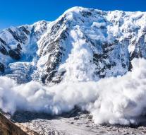 Storm Alps: avalanche danger