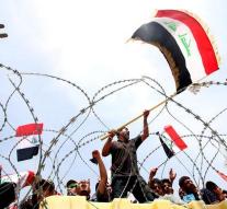 Storming parliament Iraq