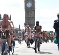 Stud naked bikers conquer London