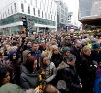 Sweden commemorates victims attack