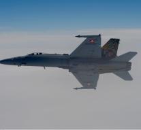 Swiss fighter jet missing over Alps