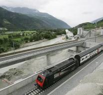 Swiss test train without a driver