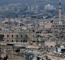 'Syrian army gas used in Aleppo'
