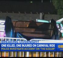 Teen dies in US carousel