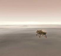 Tester lands on Mars