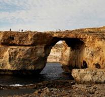 The tourist attraction of Malta has been swallowed by the sea