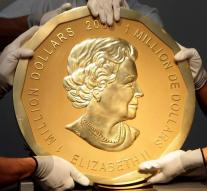 Thieves huge gold coin still traceless