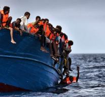 Thousands of migrants picked up from the sea