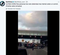 'Three arrests at Barcelona Airport'
