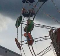 Three girls seriously injured after falling from Ferris wheel