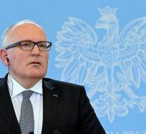 Timmermans positive about Turkish visa issue