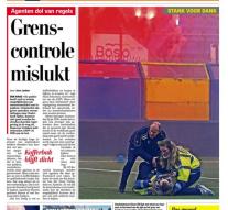 Today in De Telegraaf on Sunday