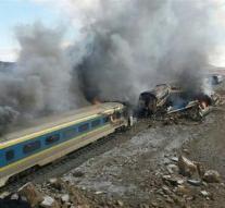 Train crash death toll rises Iran