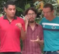 Trio men marry in Colombia