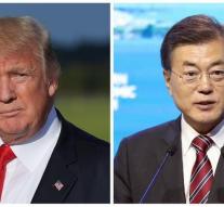 Trump and Moon want stronger sanctions N Korea