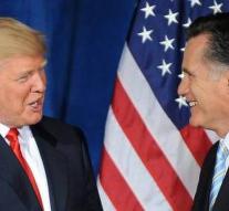 Trump and Romney put a fight on