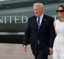 Trump arrives in Italy