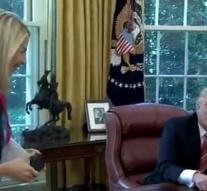 Trump compliments Irish journalist with 'beautiful smile'