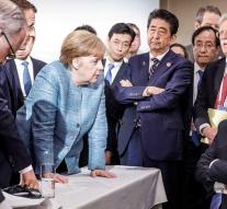 Trump does not support the final statement G7