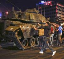 Turkish secret service shot during coup