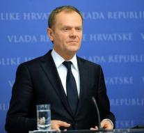 Tusk: 'Do not come to Europe'
