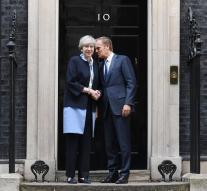 Tusk in London for Brexitoverleg with May