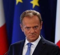 Tusk: unfortunately Brexit did not leave