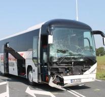 Two deaths by accident tourist bus Spain