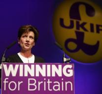 UKIP leader Diane James stops