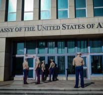 US Embassy in Cuba operational again