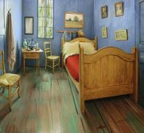 'Van Gogh's Bedroom was lilac '
