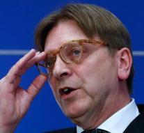 Verhofstadt: EU relationship and London never love
