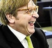 Verhofstadt wants to get rid of fake video