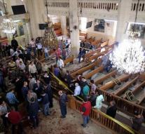 Weather blast at Egyptian church