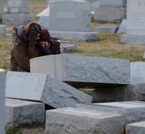 Weather headstones vandalized at Jewish cemetery