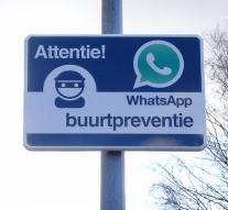 WhatsApp works against burglars
