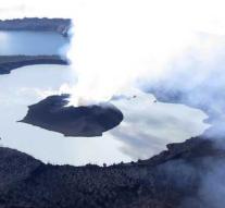 Whole island cleared for ashes spewing volcano
