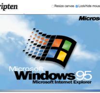 Windows 95 website