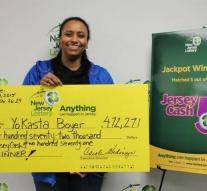 Woman finds winning lottery ticket during tax