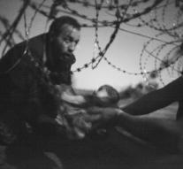 World Press Photo for photographs refugees baby