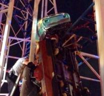 Wounded by accident on Florida roller coaster