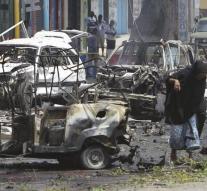 Wounded by explosion at hotel Mogadishu
