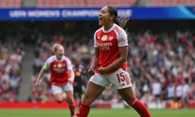 Arsenal Takes First-Leg Lead Despite Lyonnes' Defensive Errors