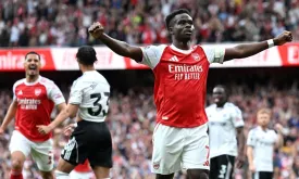 Arsenal's Bukayo Saka Shines in 3-0 Win Over Fulham, Revives Premier League Title Hopes