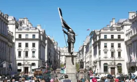 Banksy Installs Controversial Statue in Central London