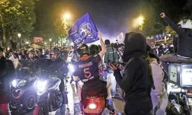 Car Drives Into Football Fans After Champions League Match in Paris