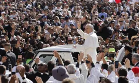 Crowds Gather at St. Peter's Square for Inauguration of Pope Leo XIV